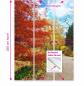 Preview: Flächenvorhang Herbstfarbenerlebnis  3er Set, Schiebegardine, Schiebegardinen, blickdicht, Flächenvorhang blickdicht, Schiebevorhang,